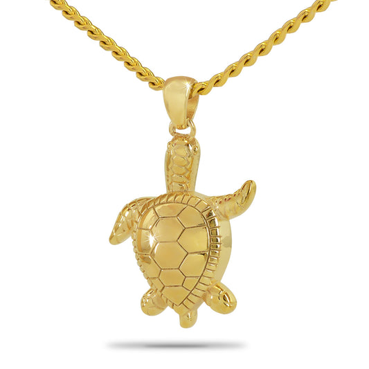 Turtle Gold Steel Keepsake